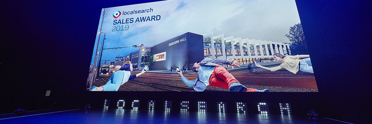 Mitarbeiterfest in der Samsung Hall